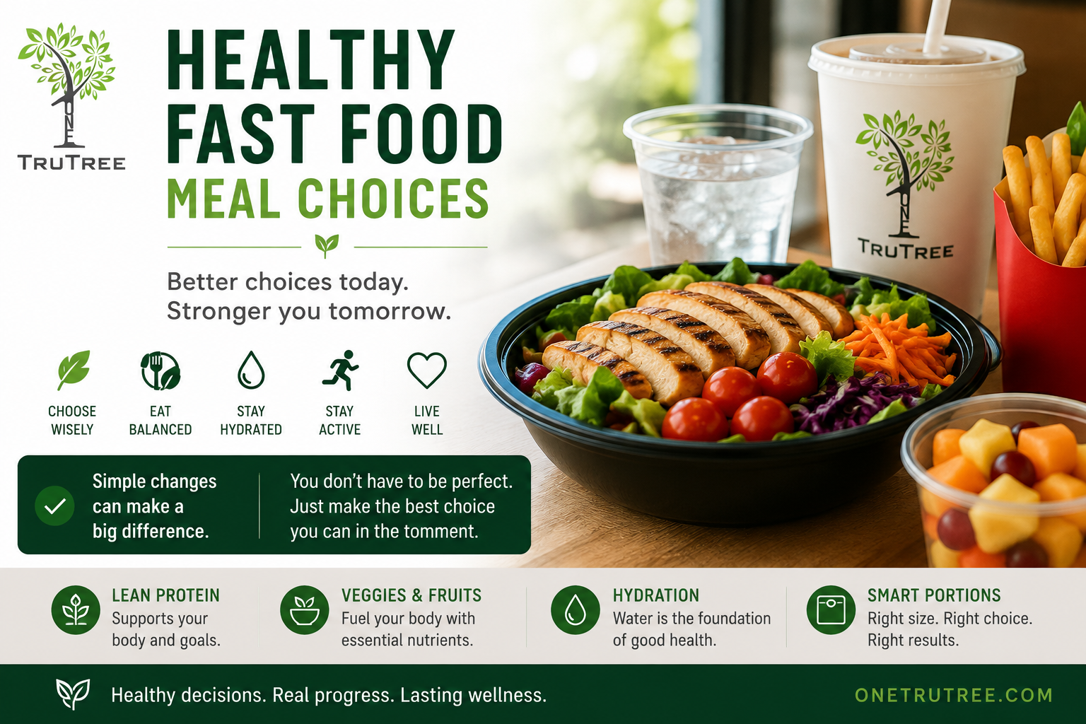 Healthy Fast Food Meal Choices: Making Better Decisions When Life Gets Busy