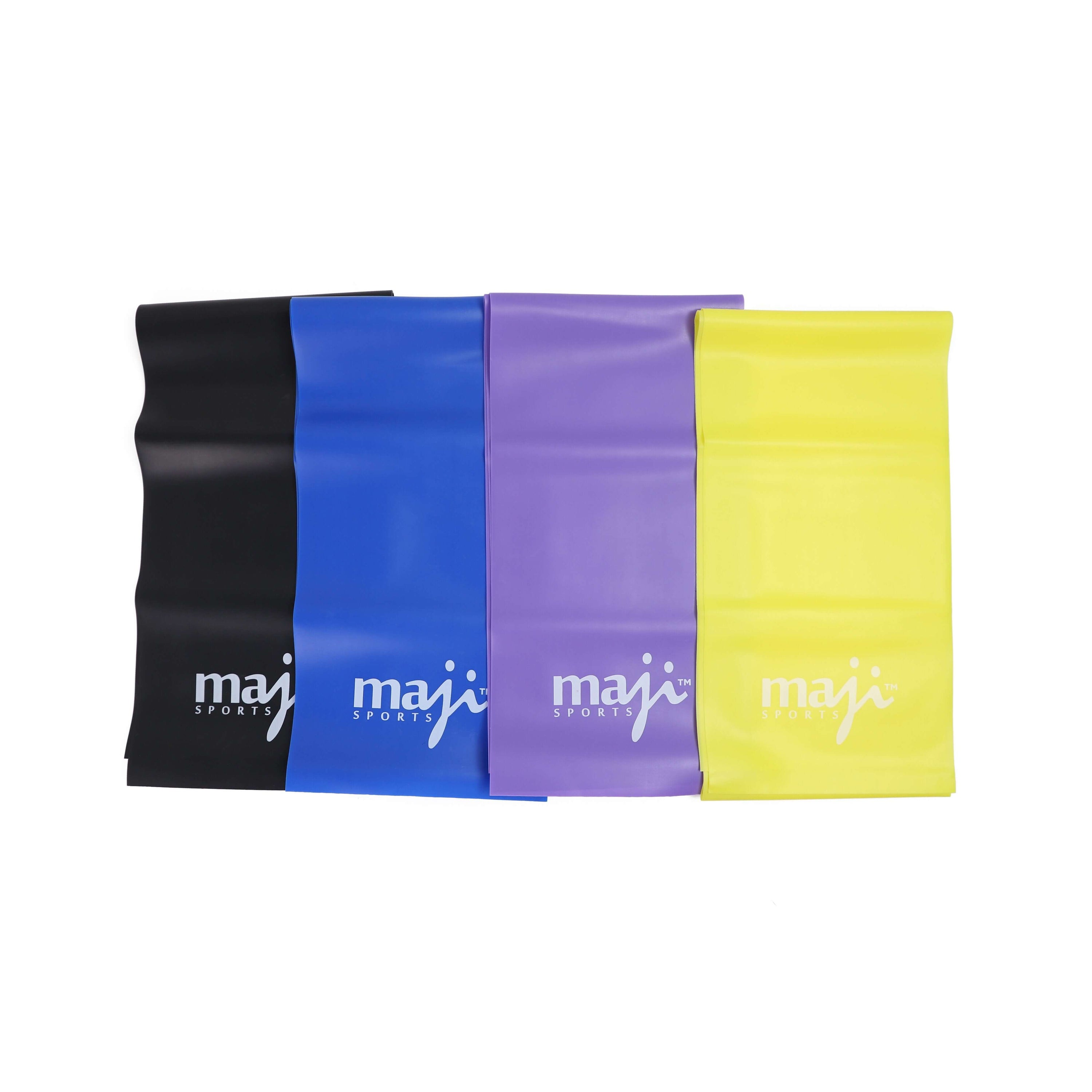 Maji Sports Full Body Exercise and Stretch Bands - Variable Resistance