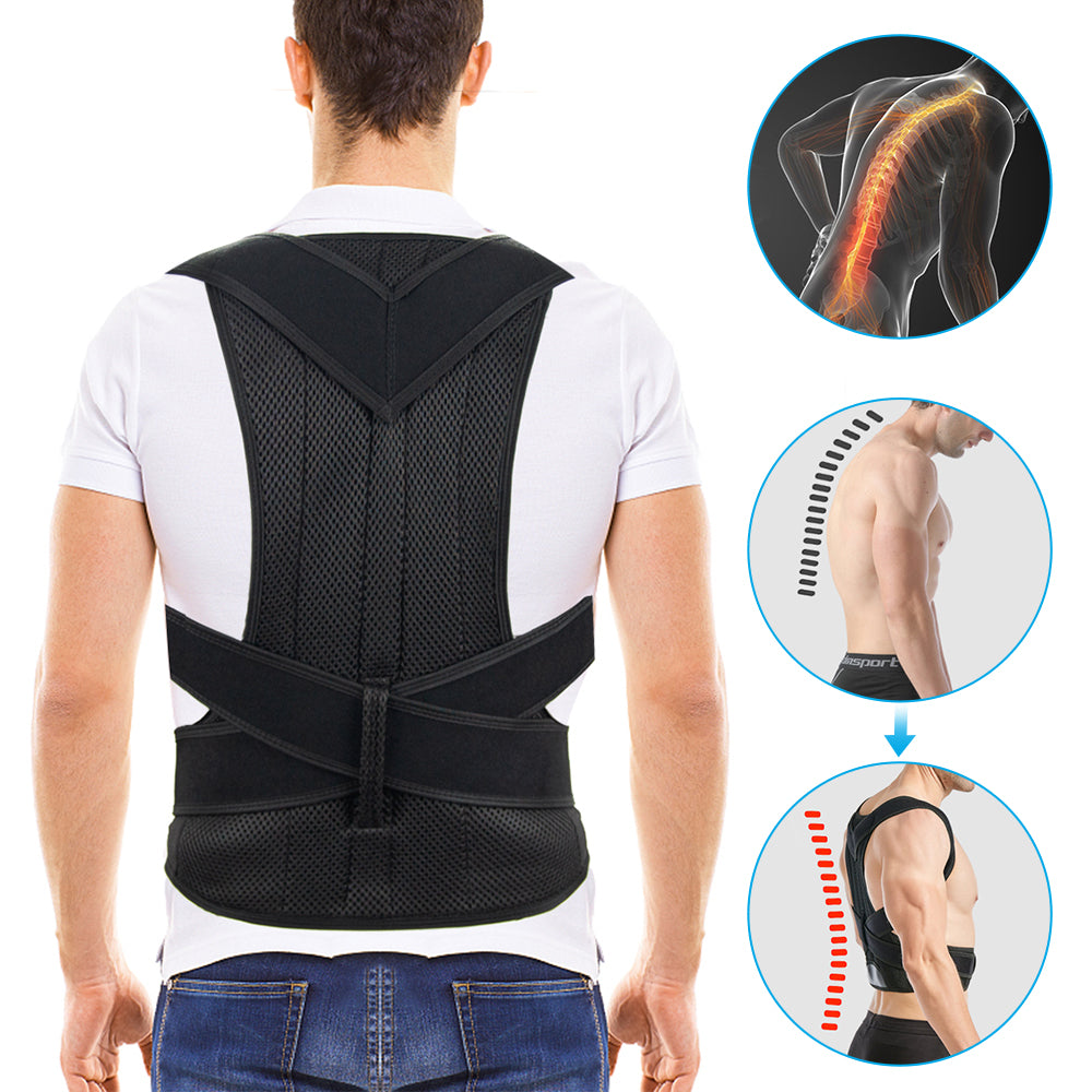 Aptoco Posture Corrector Back Posture Brace Clavicle Support Stop
