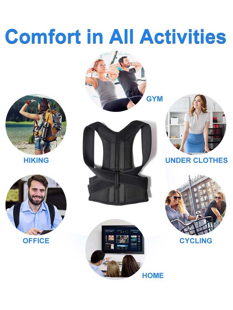 Aptoco Posture Corrector Back Posture Brace Clavicle Support Stop
