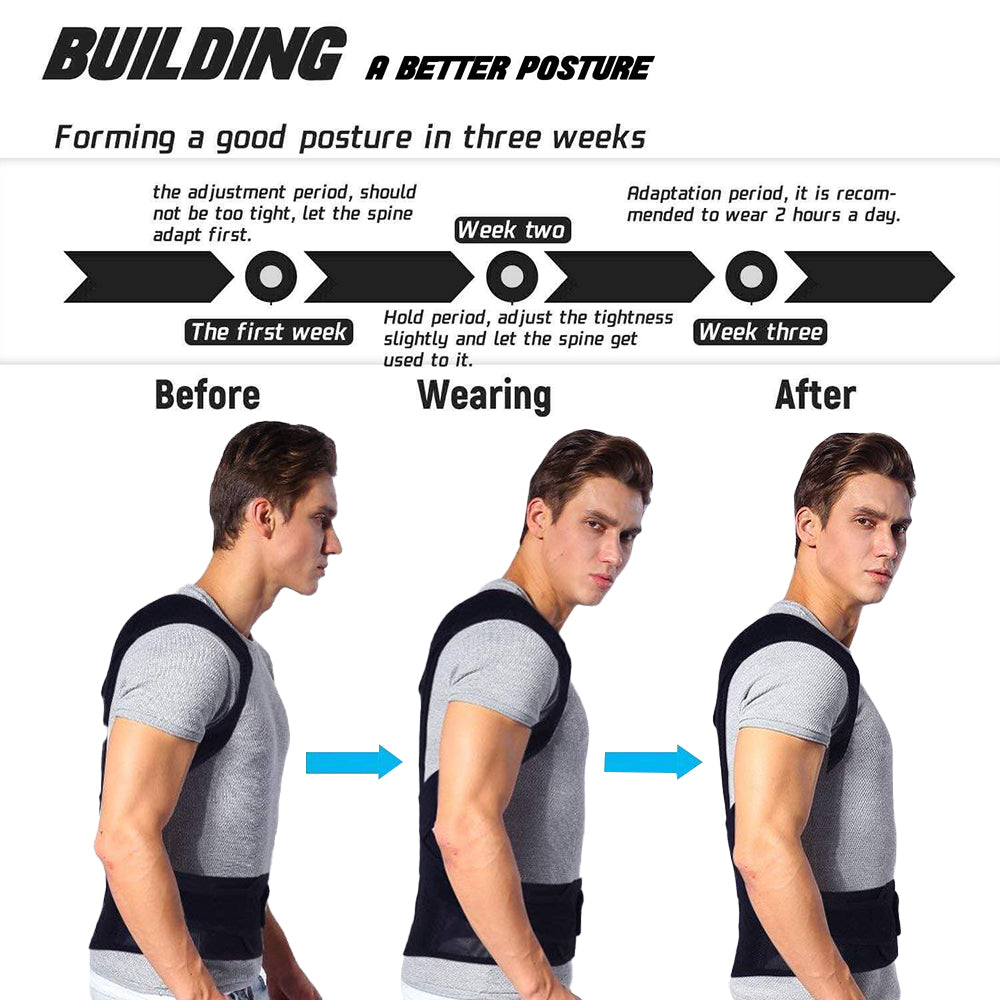 Aptoco Posture Corrector Back Posture Brace Clavicle Support Stop