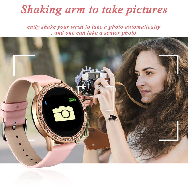 LIGE Women's 2020 Blood Pressure & Heart Rate Monitoring Smart Watch