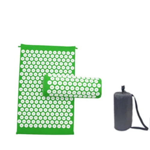 Acupressure Mat Sensi Massage Mat Pillow Set applicator for Neck Foot