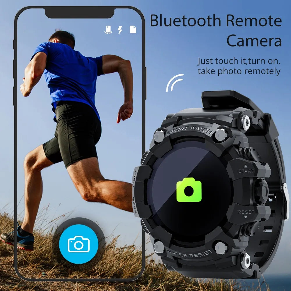 Fantion Full Touch Screen Fitness Tracker Sports Smart Watch Men Heart