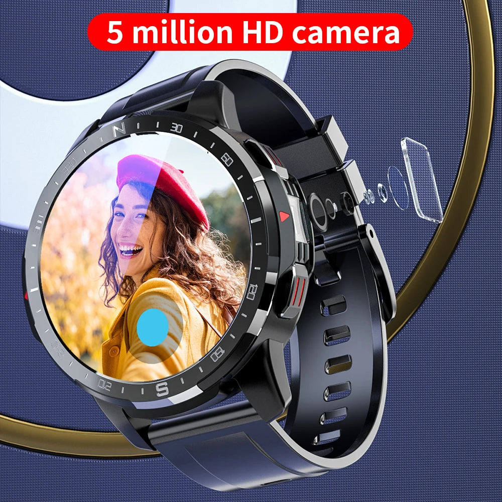 LOKMAT APPLLP 7 4GB+128GB SIM SmartWatch GPS 5G WIFI 1.6inchTouch
