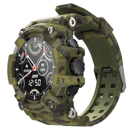 Fantion Full Touch Screen Fitness Tracker Sports Smart Watch Men Heart