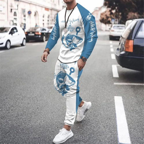 Men's New Arrival 2 Piece Fashion Oversized Casual Luxury Tracksuit