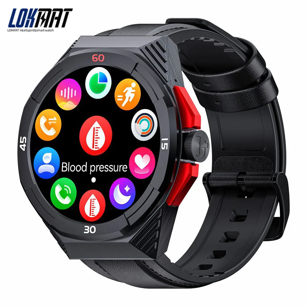 New LOKMAT 5ATM Waterproof Bluetooth Fitness Smart Watch with Calls