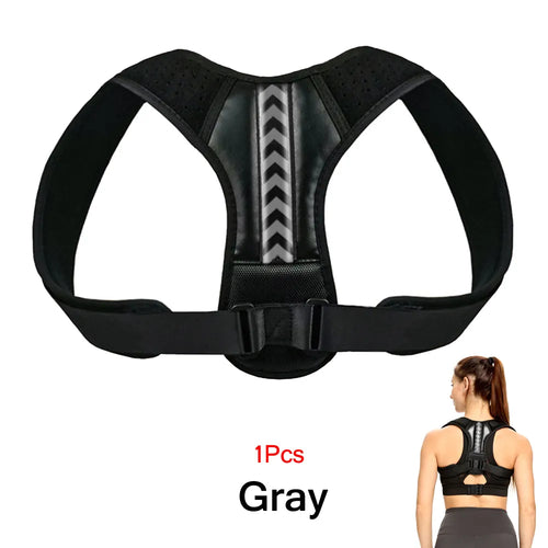 Adjustable Back Posture Corrector Belt Clavicle Spine Men Women Home