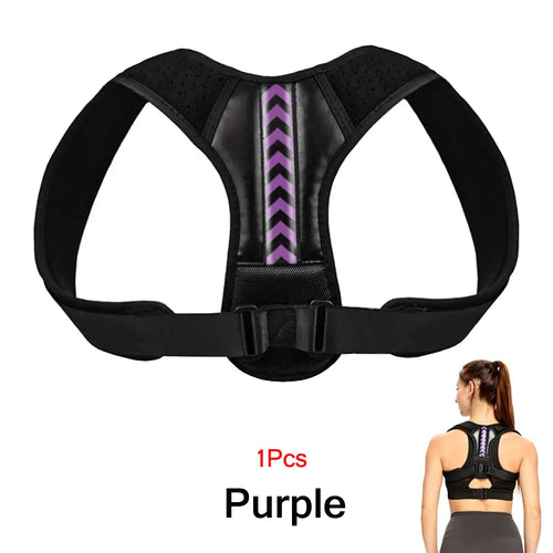 Adjustable Back Posture Corrector Belt Clavicle Spine Men Women Home