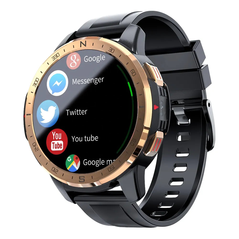 LOKMAT APPLLP 7 4GB+128GB SIM SmartWatch GPS 5G WIFI 1.6inchTouch