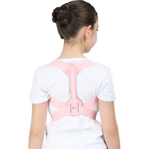 Children Adjustable Posture Corrector Back Support Boys Girls Shoulder