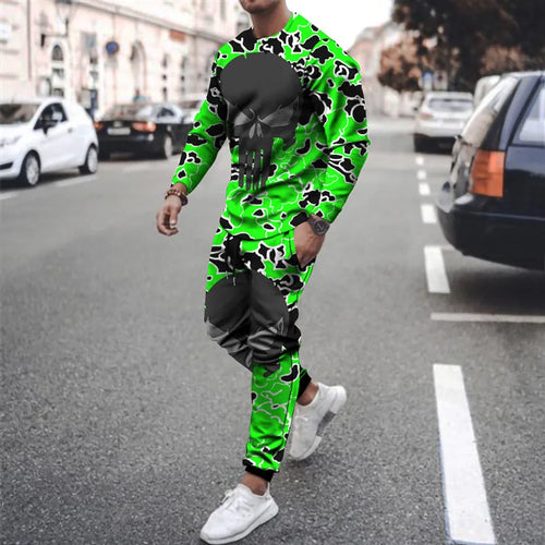 Men's New Arrival 2 Piece Fashion Oversized Casual Luxury Tracksuit