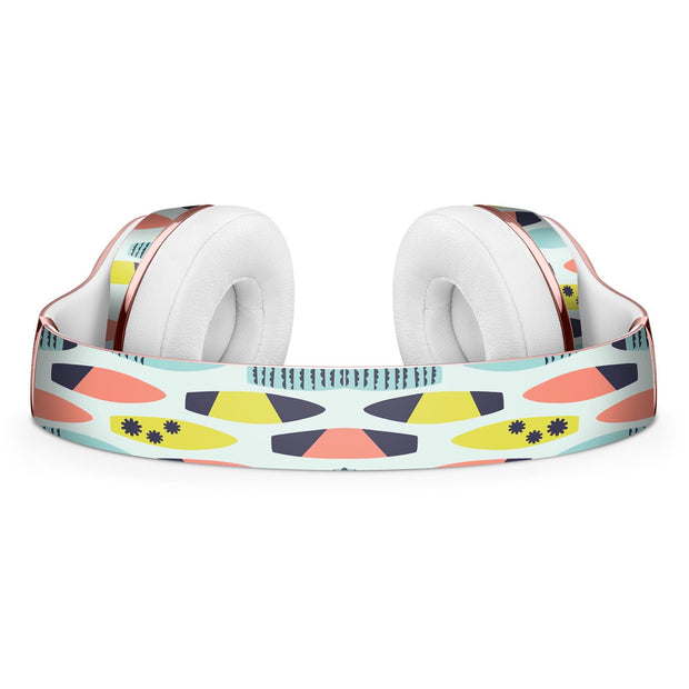 Vibrant Colored Surfboard Pattern Full-Body Skin Kit for the Beats by