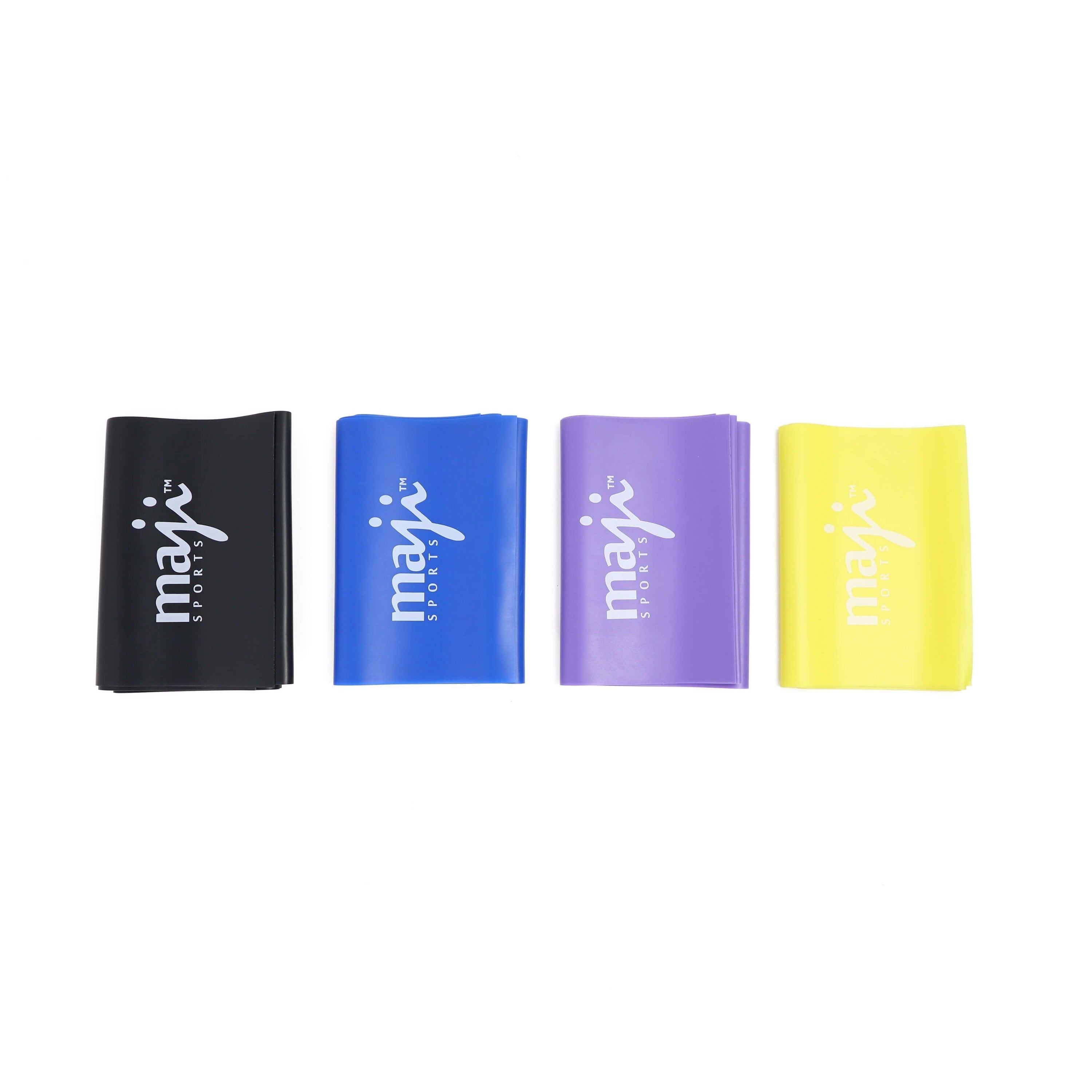 Maji Sports Full Body Exercise and Stretch Bands - Variable Resistance