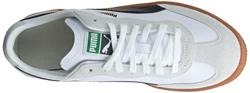 PUMA mens Super Liga Og Sneaker, Puma White-puma Black-puma Team Gold, 9.5 US
