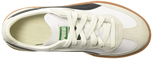 PUMA mens Super Liga Og Sneaker, Puma White-puma Black-puma Team Gold, 9.5 US