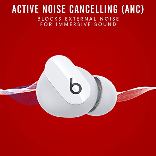 Beats Studio Buds – True Wireless Noise Cancelling Earbuds – Compatible with Apple & Android - White