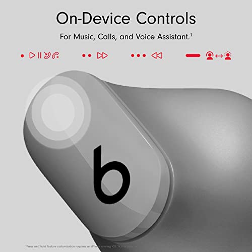 Beats Studio Buds – True Wireless Noise Cancelling Earbuds – Compatible with Apple & Android - Moon Gray