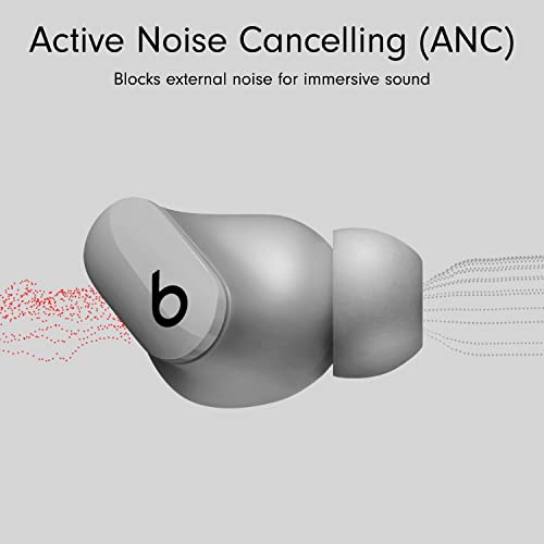 Beats Studio Buds – True Wireless Noise Cancelling Earbuds – Compatible with Apple & Android - Moon Gray
