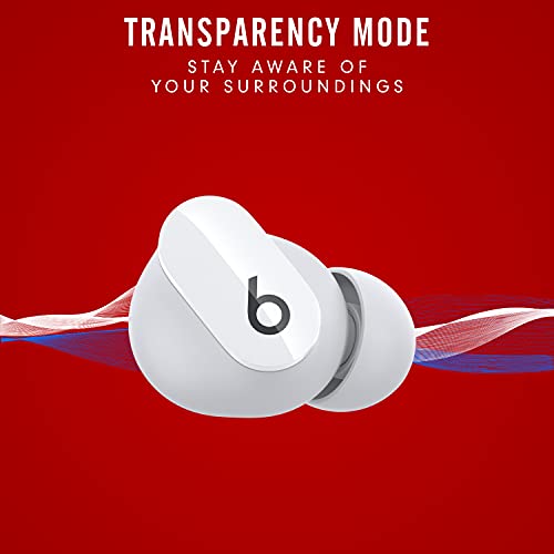 Beats Studio Buds – True Wireless Noise Cancelling Earbuds – Compatible with Apple & Android - White