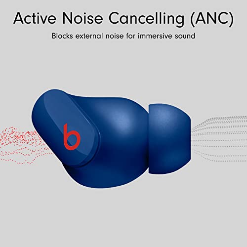 Beats Studio Buds - Compatible with Apple & Android, Class 1 Bluetooth Headphones - Ocean Blue