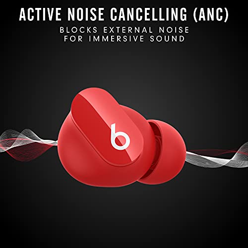 Beats Studio Buds – True Wireless Noise Cancelling Earbuds – Compatible with Apple & Android - Red