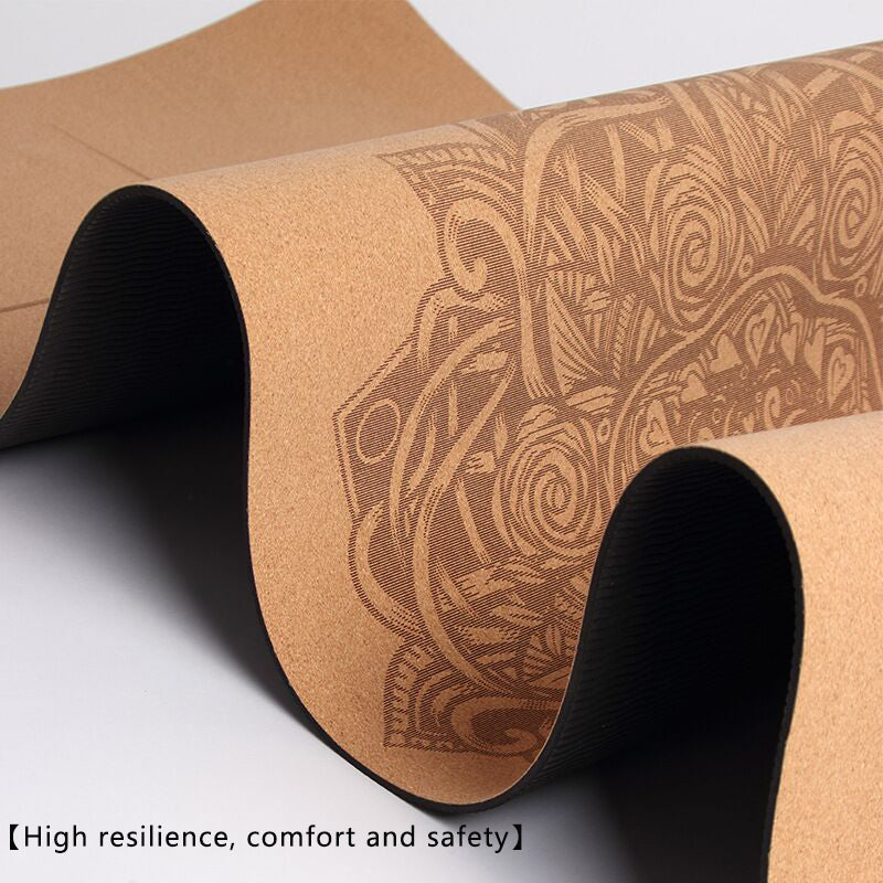 4mm Thickness Double Sides Skid Resistance High Elastic Cork TPE
