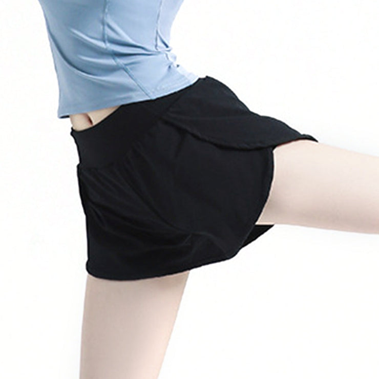 Women's 2 in 1 Athletic Running Shorts with Pockets