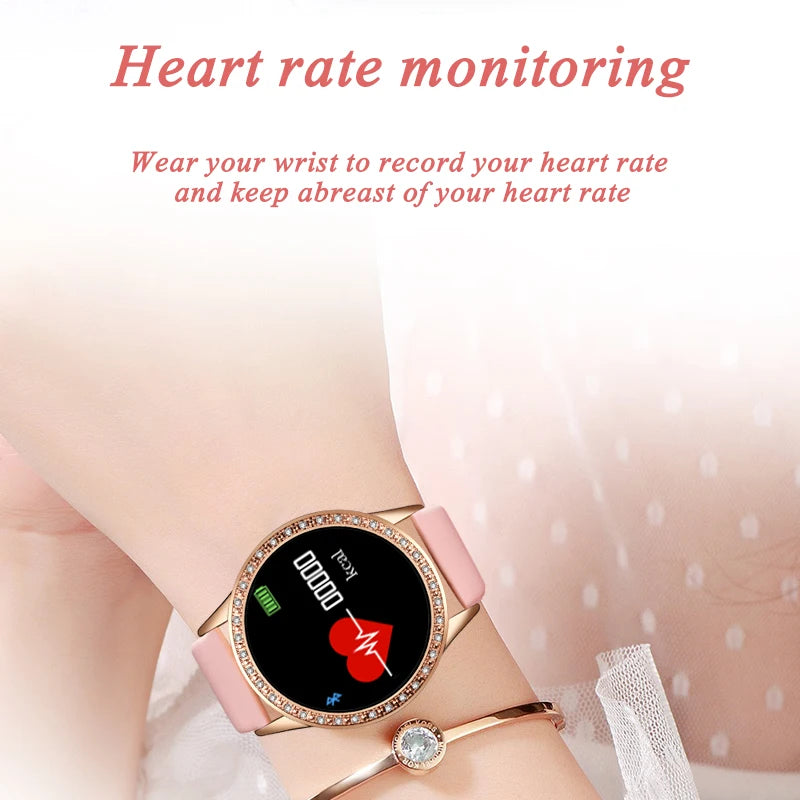LIGE Women's 2020 Blood Pressure & Heart Rate Monitoring Smart Watch
