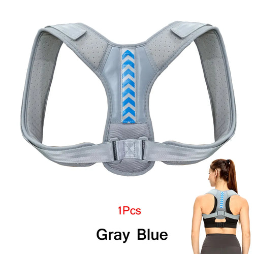 Adjustable Back Posture Corrector Belt Clavicle Spine Men Women Home