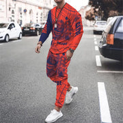 Men's New Arrival  2 Piece Fashion Oversized Casual Luxury Tracksuit
