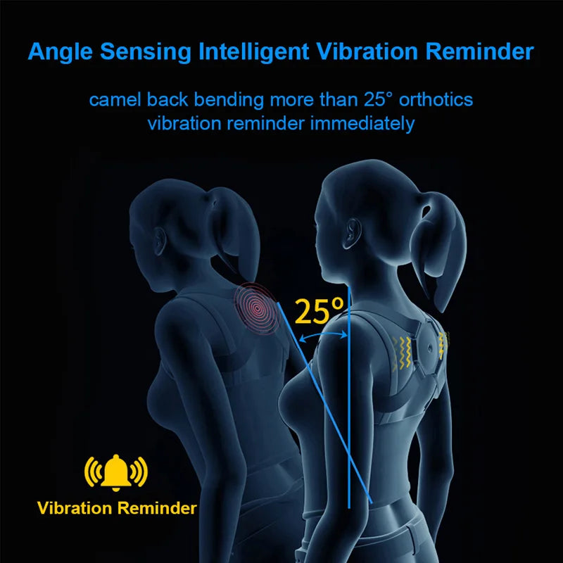 corretor de postura Smart Posture Corrector Inteligente Back Shoulder