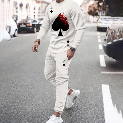 Men's New Arrival  2 Piece Fashion Oversized Casual Luxury Tracksuit
