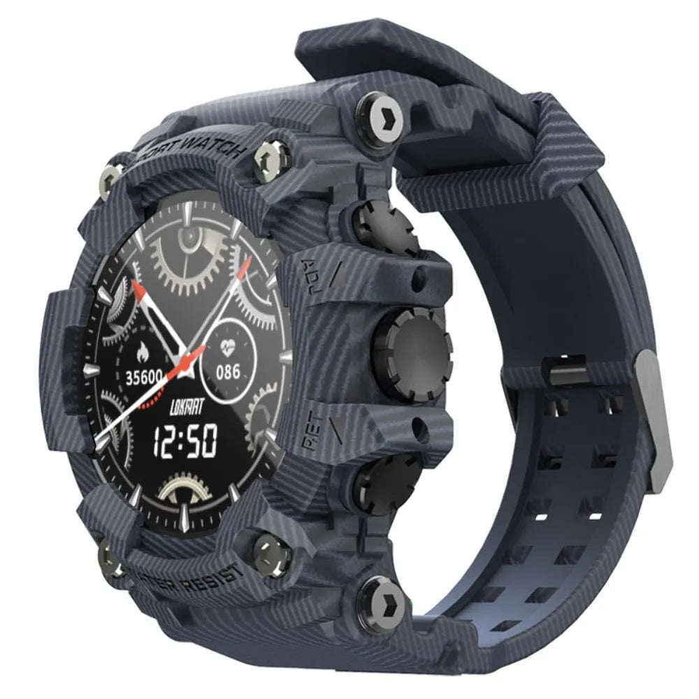 Fantion Full Touch Screen Fitness Tracker Sports Smart Watch Men Heart