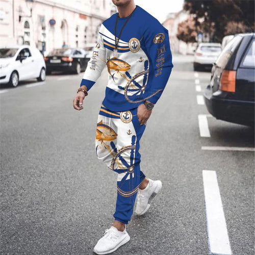 Men's New Arrival  2 Piece Fashion Oversized Casual Luxury Tracksuit