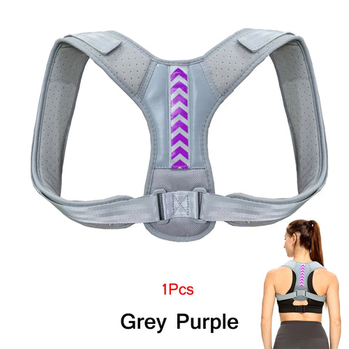 Adjustable Back Posture Corrector Belt Clavicle Spine Men Women Home