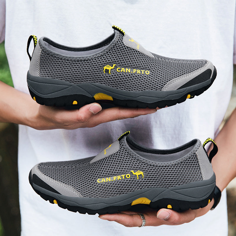Men's Lightweight Breathable Summer Mesh Plus Size Sneakers