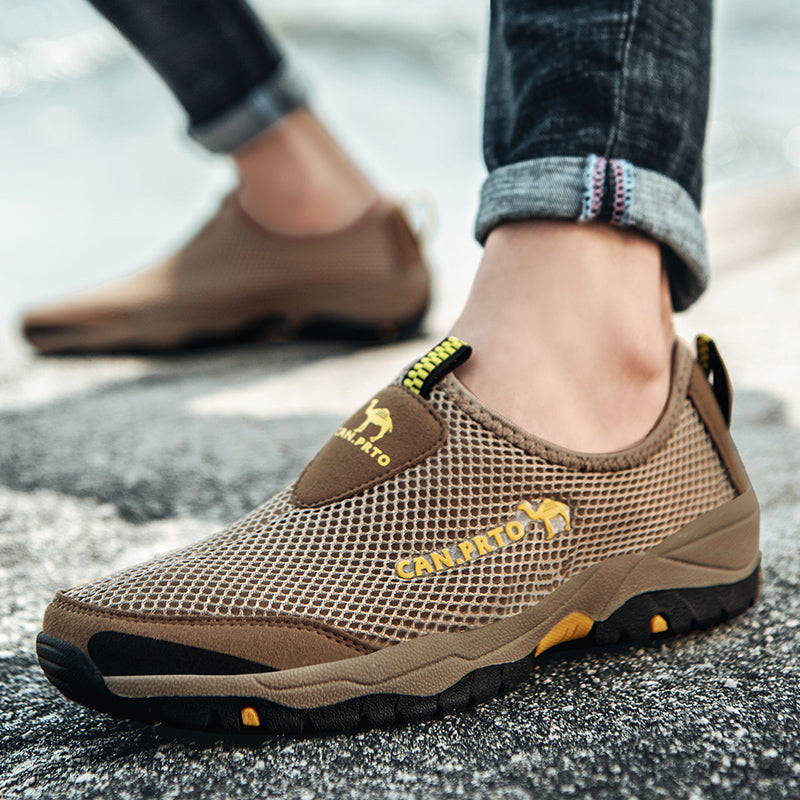Men's Lightweight Breathable Summer Mesh Plus Size Sneakers