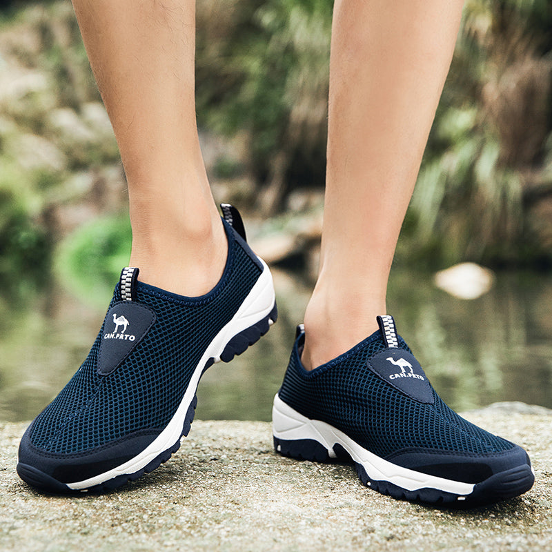Men's Lightweight Breathable Summer Mesh Plus Size Sneakers