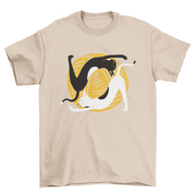 Cat Yoga t-shirt