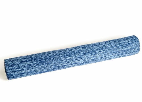 Handmade Yoga Mat Blue Organic Cotton