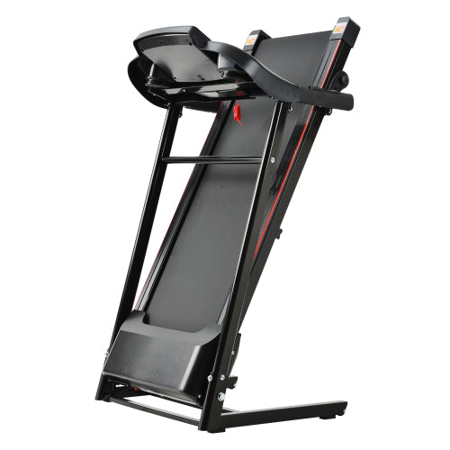 Electric treadmill with MP3 and cylinder fold type