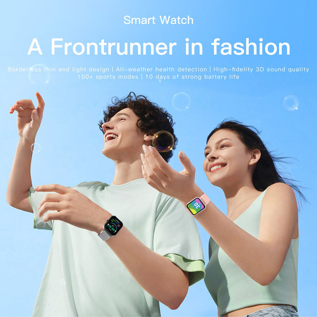 Smart Watch 1.83" IP67 Waterproof Fitness Tracker with Heart