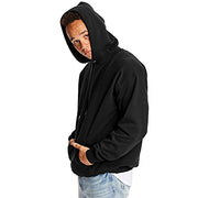 Hanes Men's Ultimate Cotton Heavyweight Pullover Hoodie sweatshirts, Black, X-Large US