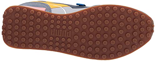 PUMA womens Future Rider Sneaker, China Blue-blue Fog-saffron, 12 US