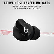 Beats Studio Buds – True Wireless Noise Cancelling Earbuds – Compatible with Apple & Android - Black