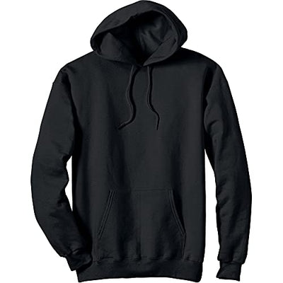 Hanes Men's Ultimate Cotton Heavyweight Pullover Hoodie sweatshirts, Black, X-Large US